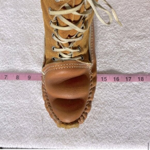 Vintage Handmade Bushcraft Snow Shoes Moccasin Mukluks 8.5 - Picture 13 of 14